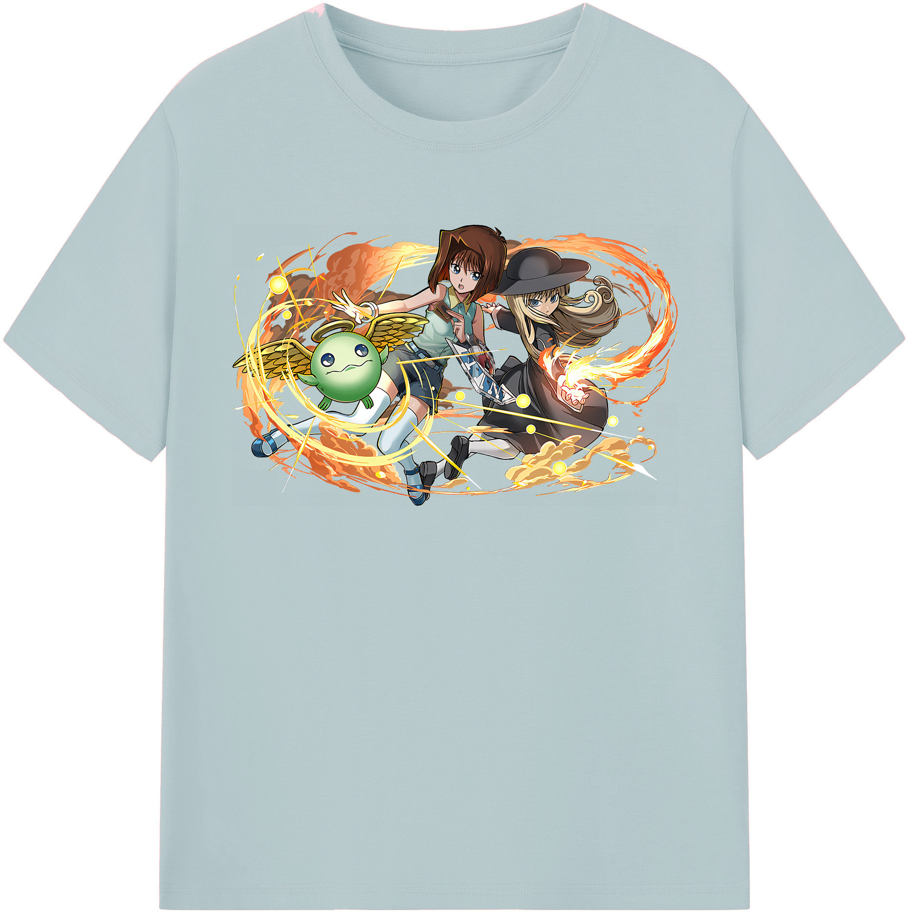 （画像用） 遊☆戯☆王 Yu-Gi-Oh! 綿100％半袖Tシャツ（フロントプリント）